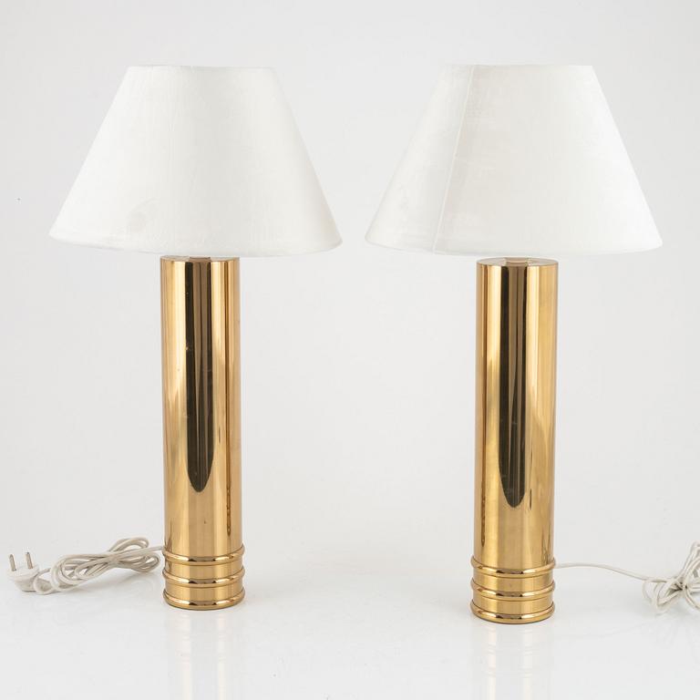 Bordslampor, ett par, modell B010, Bergboms.