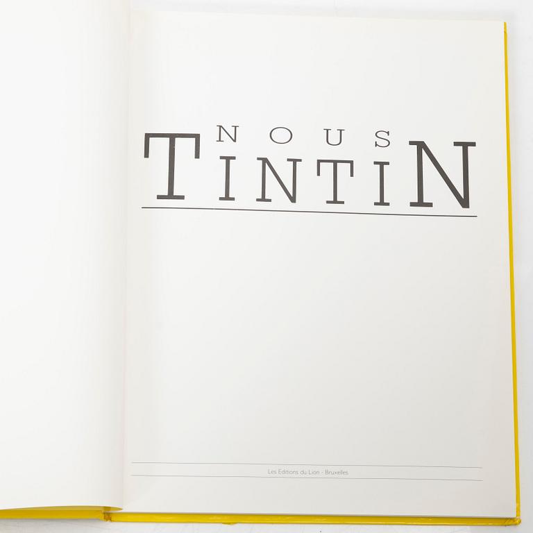 "Nous, Tintin", Les Editions Du Lion, 1987.