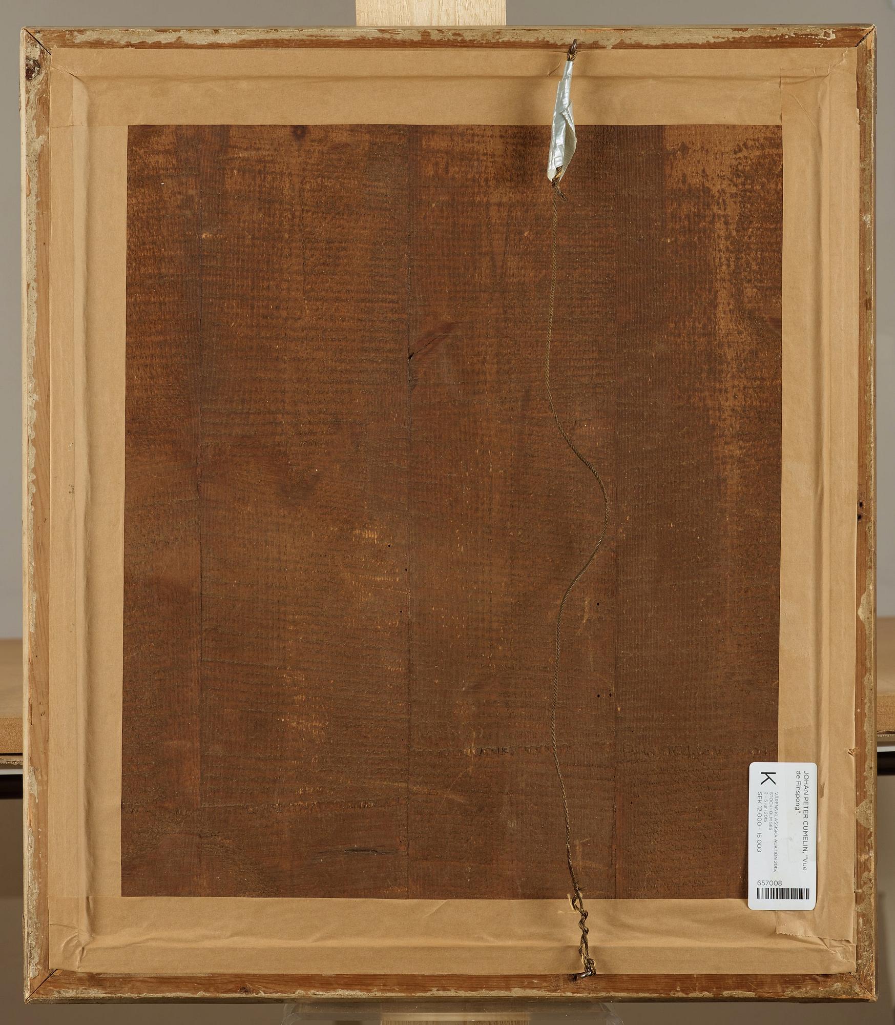 Johan Peter Cumelin, "Vue de Finspong".