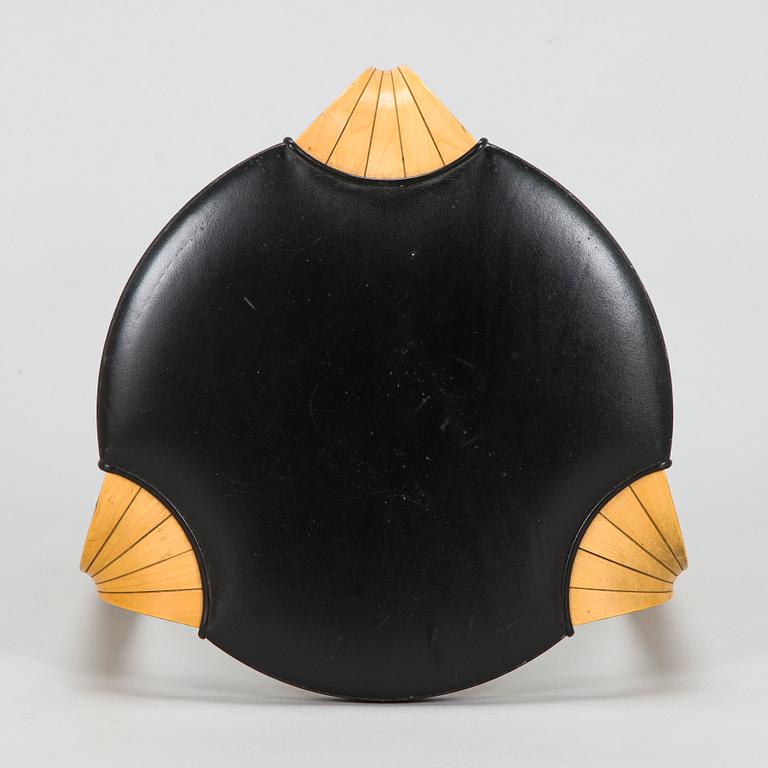 Alvar Aalto, a 1990s 'X600' stool for Artek.