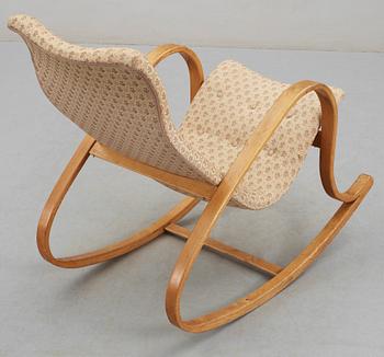 GUNGSTOL, trol GA (Gustaf Axel) BERG, Väsby Möbel-& Inredningsfabrik, patent s nr 4202/45, 1940-tal.