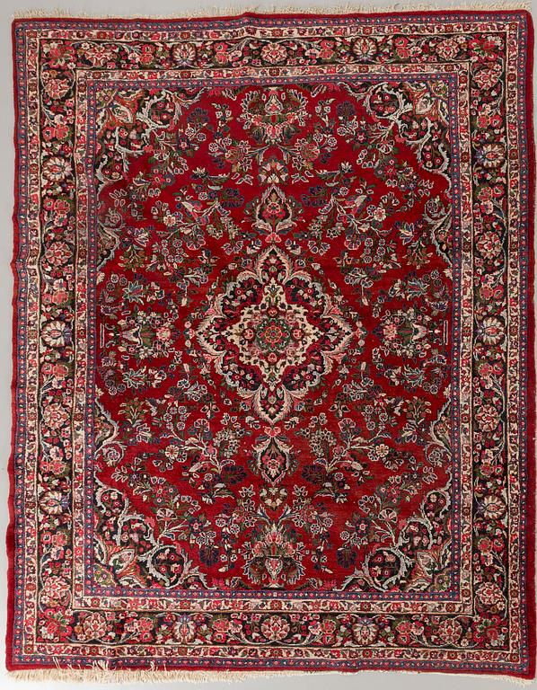 A semiantique Malajir carpet ca 312 x 248 cm.