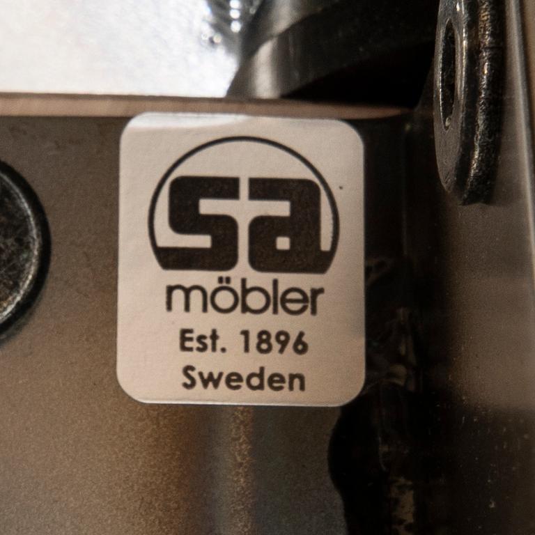 Bar stools, 6 pieces, SA Möbler, 21st century.