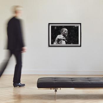 Brooks Kraft, "Obama in Rain", 2012.