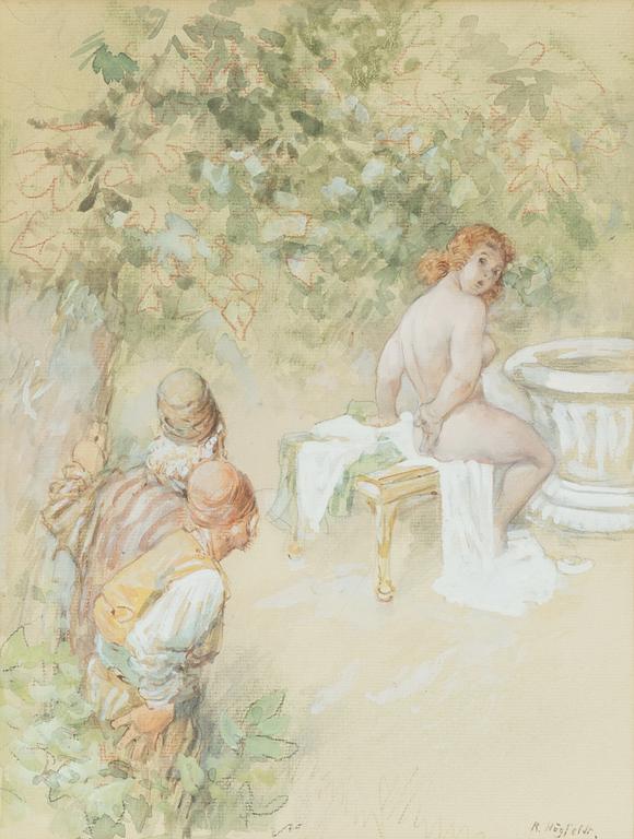 Robert Högfeldt, Susanna och gubbarna.