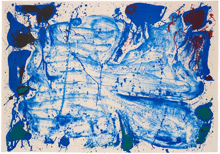 Sam Francis, "Coldest Stone".