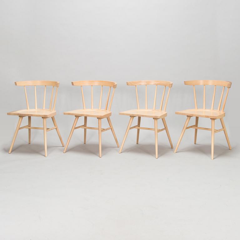 Virgil Abloh, Four "Abloh" chairs model 499 from the Markerad collection for IKEA, 2019.