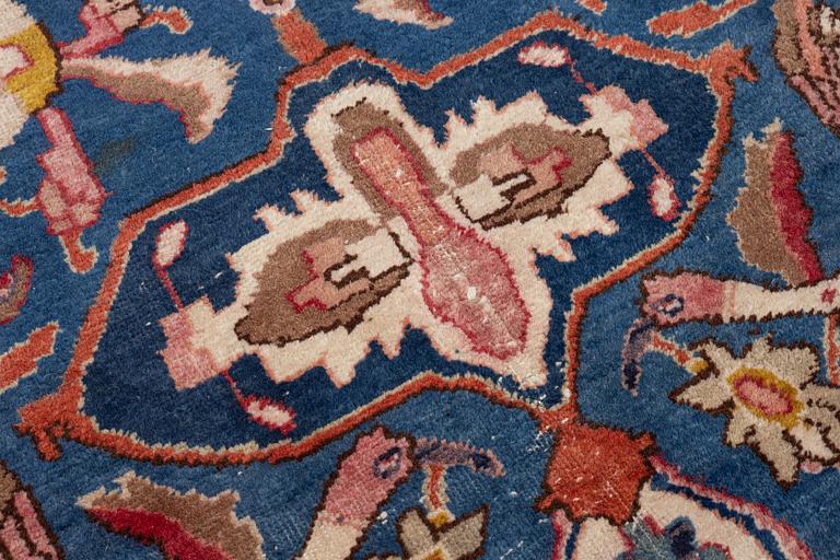 Rug, probably Kashmar, 320 x 210 cm.