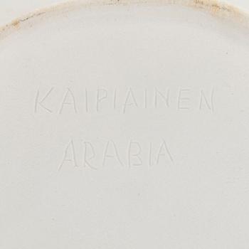 Birger Kaipiainen, a decorative plate signed Kaipiainen Arabia.