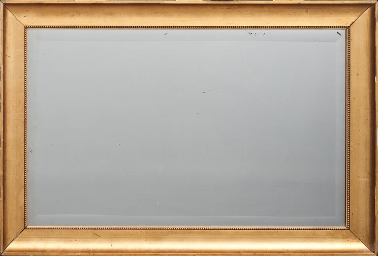 SPEGEL/RAM, gustaviansk stil. 1800-tal.