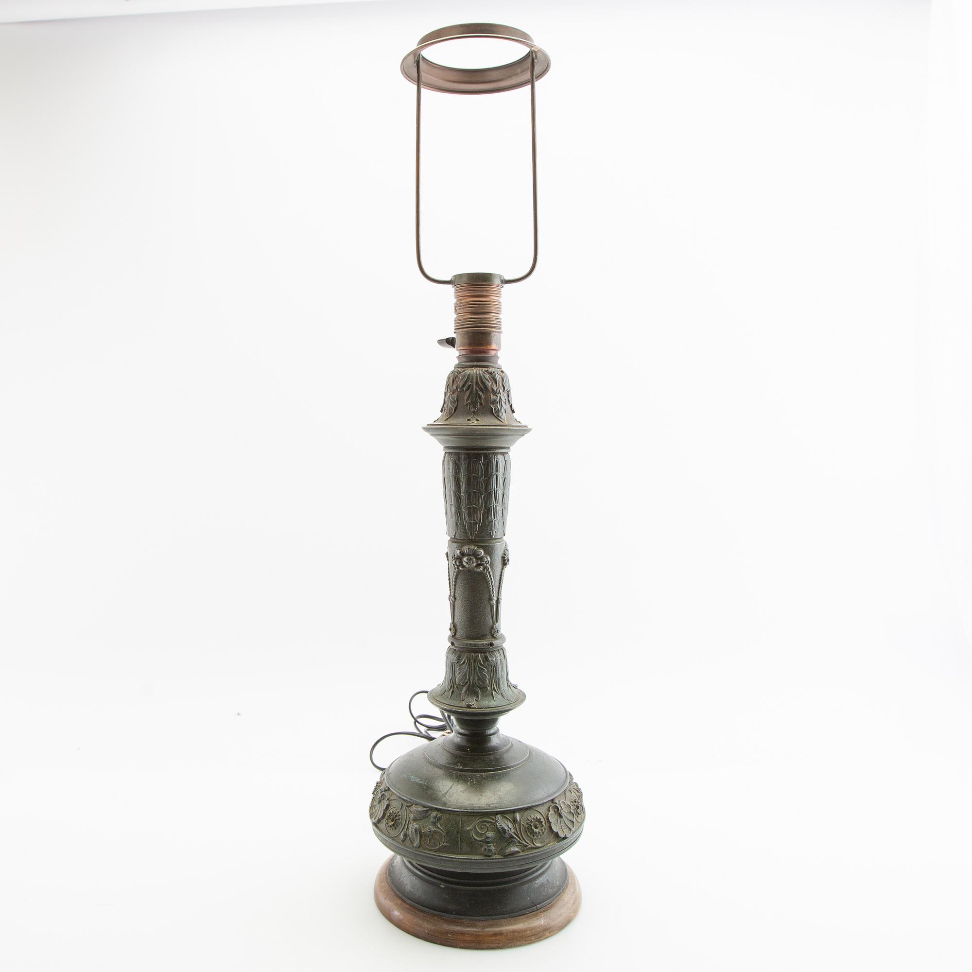 Table lamp circa 1900.
