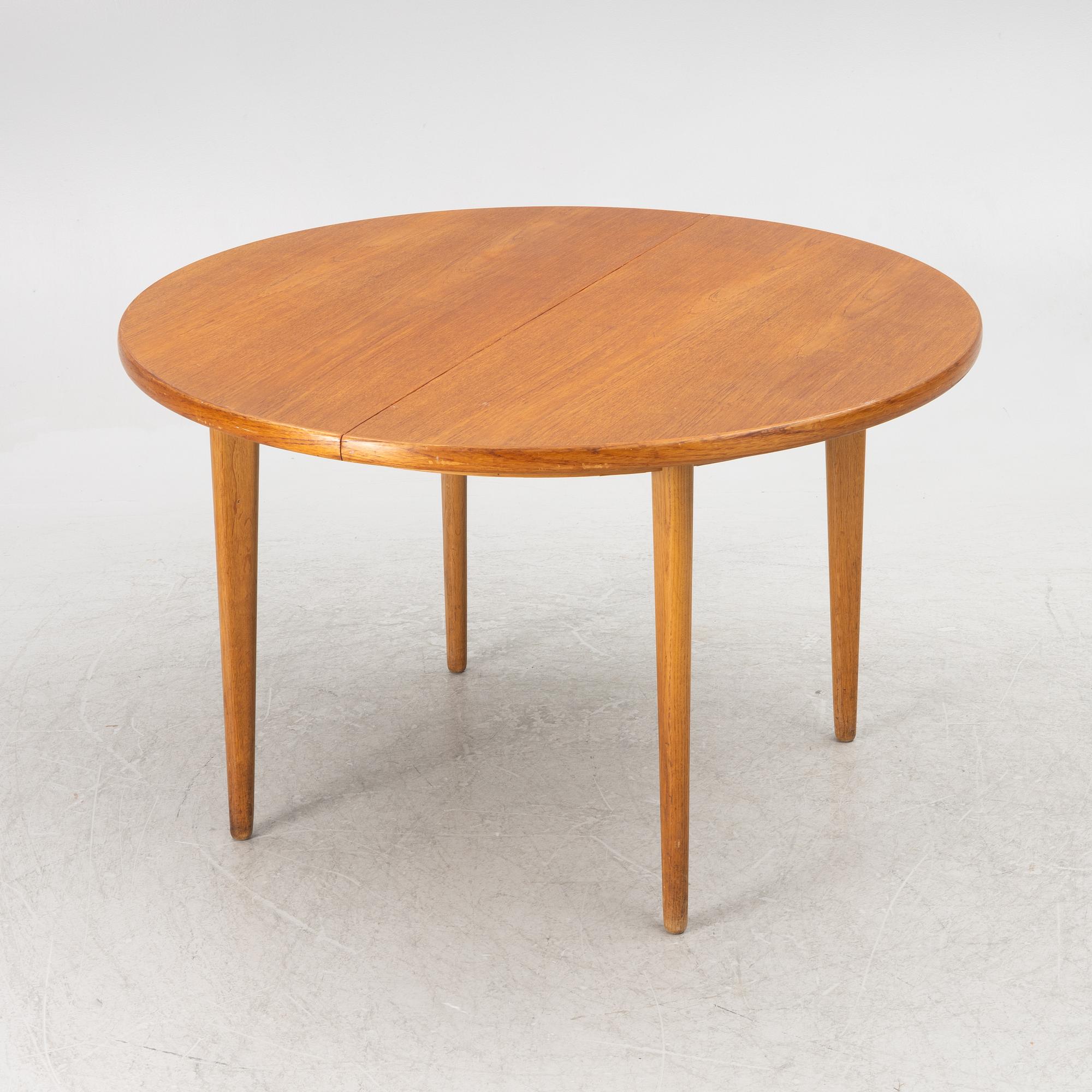 Karl Erik Ekselius, a dining table, JOC Möbler, Vetlanda, 1960's.