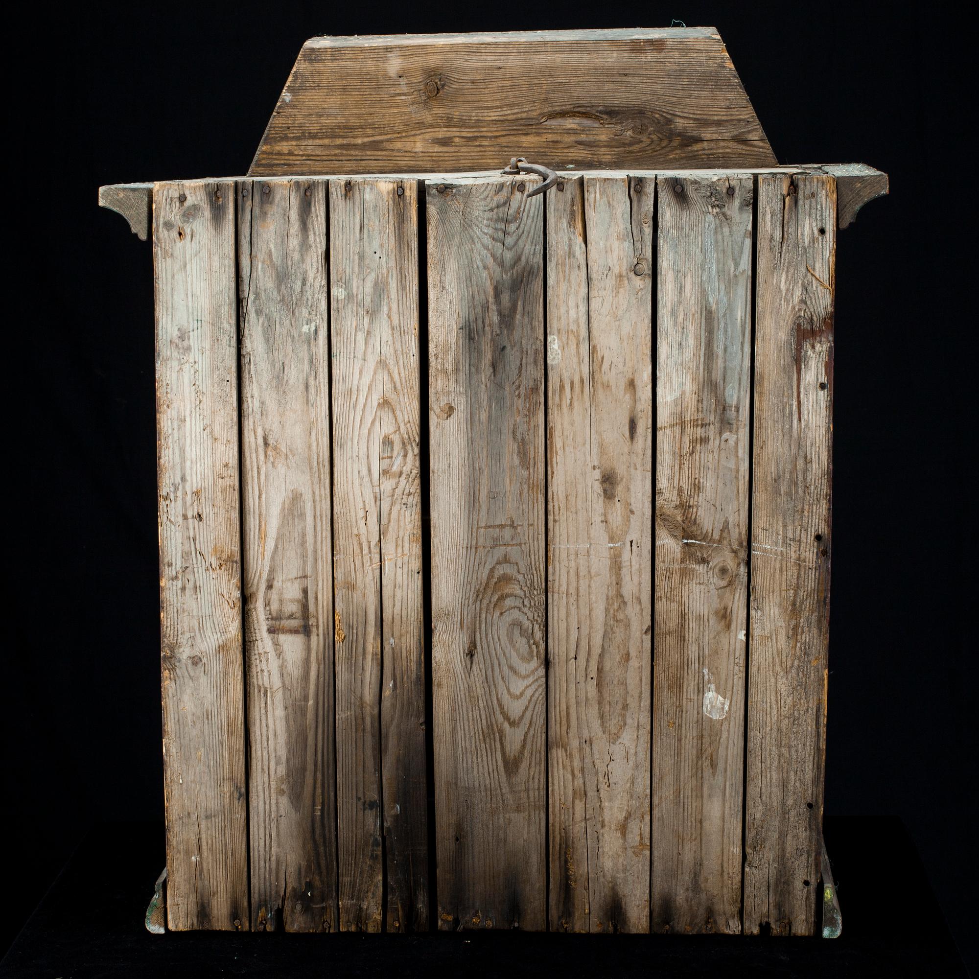 SKÅP, allmoge, Österbotten, 1800-luku.