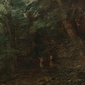 Hendrick van Balen och Jan Brueghel den äldre, tillskriven. Minerva besöker de nio muserna.