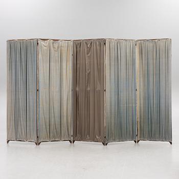 Unidentified artist, a folding screen, circa 1900.