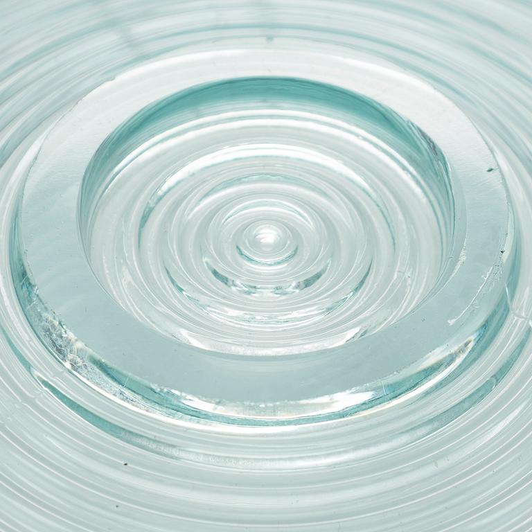 Aino Aalto, glass model 4059 and a plate 4147, for Karhula Glassworks, in production 1937-1938.