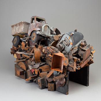 LARS-ÅKE KYLÉN/JAN LÖÖF, sculpture, mixed media.