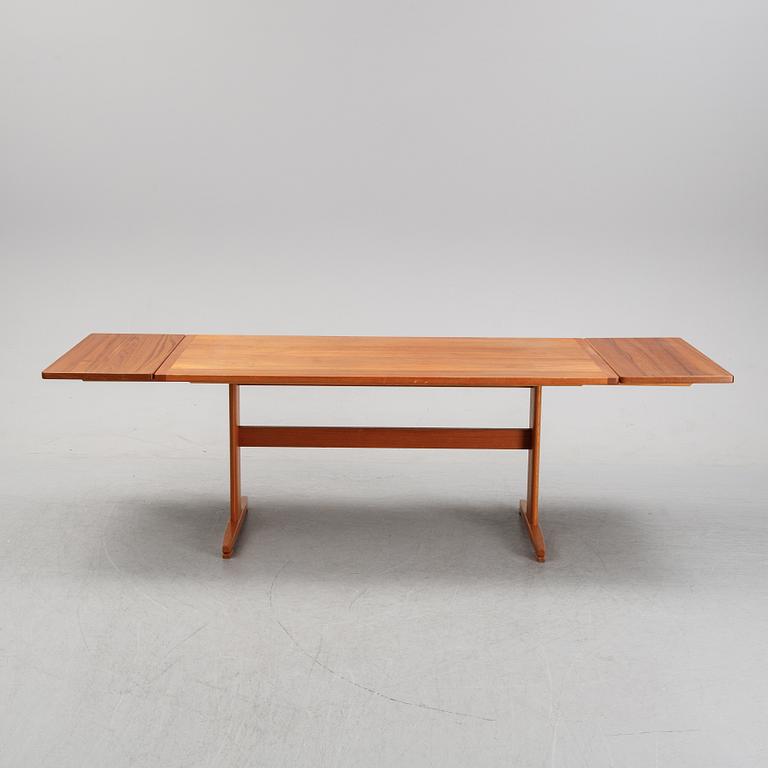 A teak dining table, Ulferts, Tibro, second half of the 20th century.