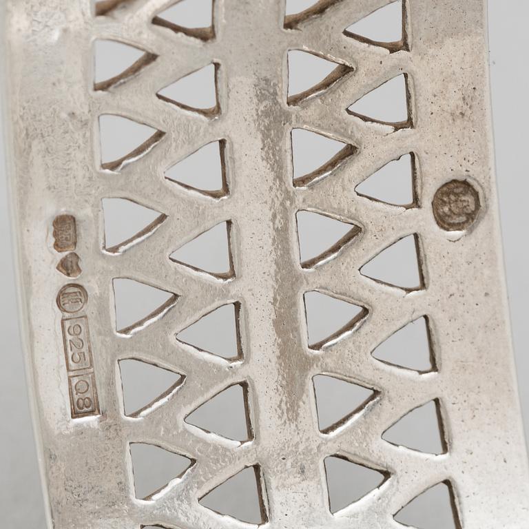 ARMBAND, silver, Kalevala Koru, Finland, 1993.