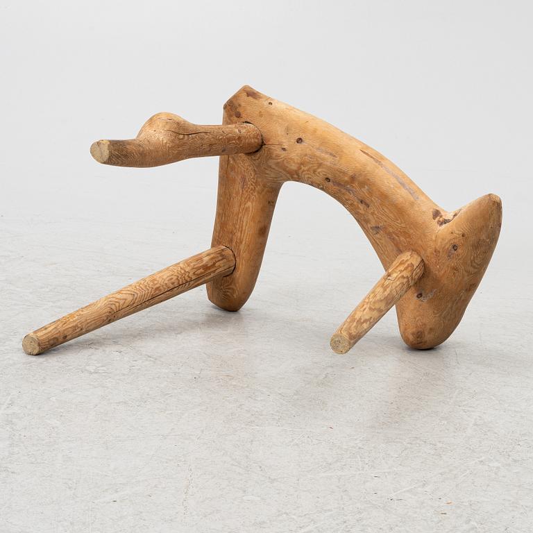 A birth stool.