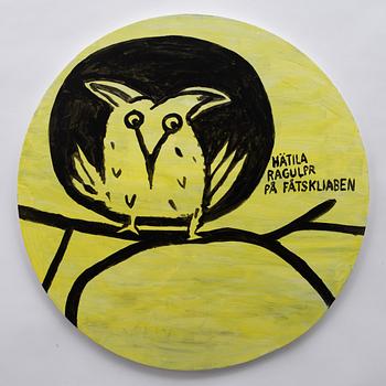 Carl Johan De Geer, "Hätila ragulpr på fåtskliaben".