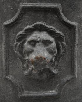 TRÄDGÅRDSURNOR, 1 par, gjutjärn, modern tillverkning.