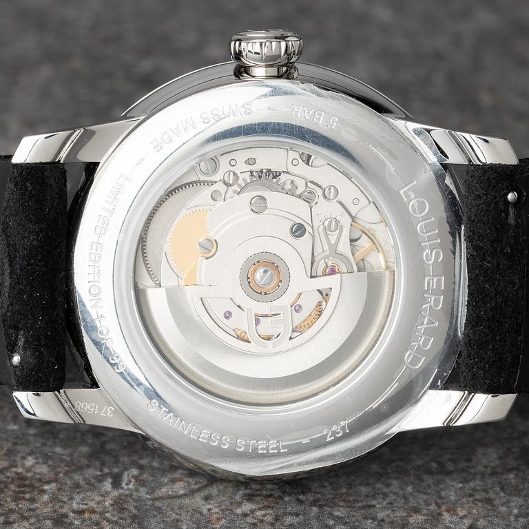 Louis Erard, Excellence Guilloché Main, "Limited Edition, 1 of 99", ca 2021.
