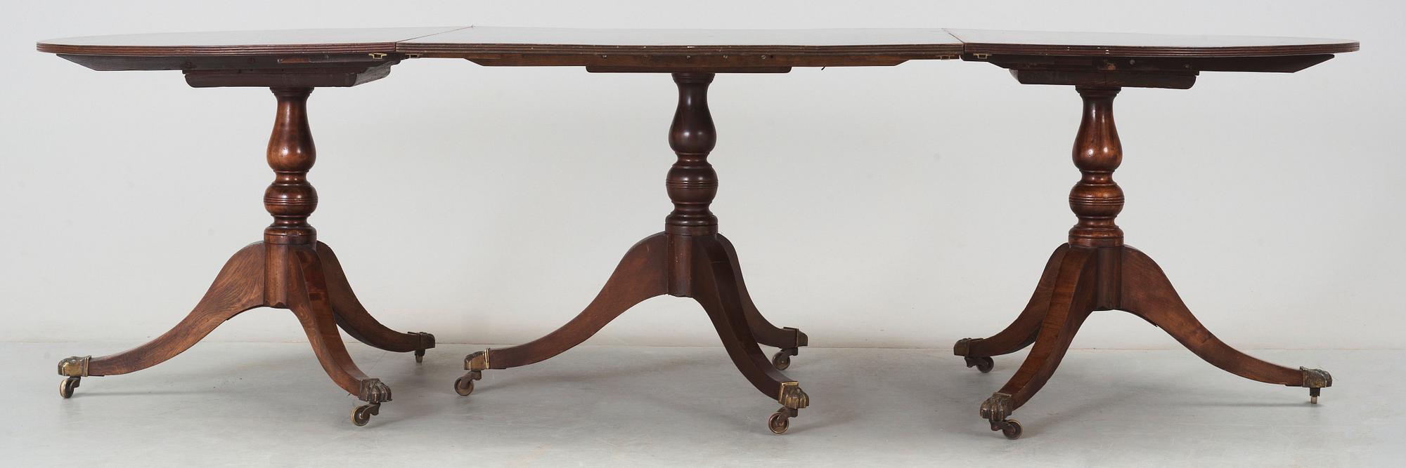 MATBORD. England, omkring 1830 och senare. Regency.