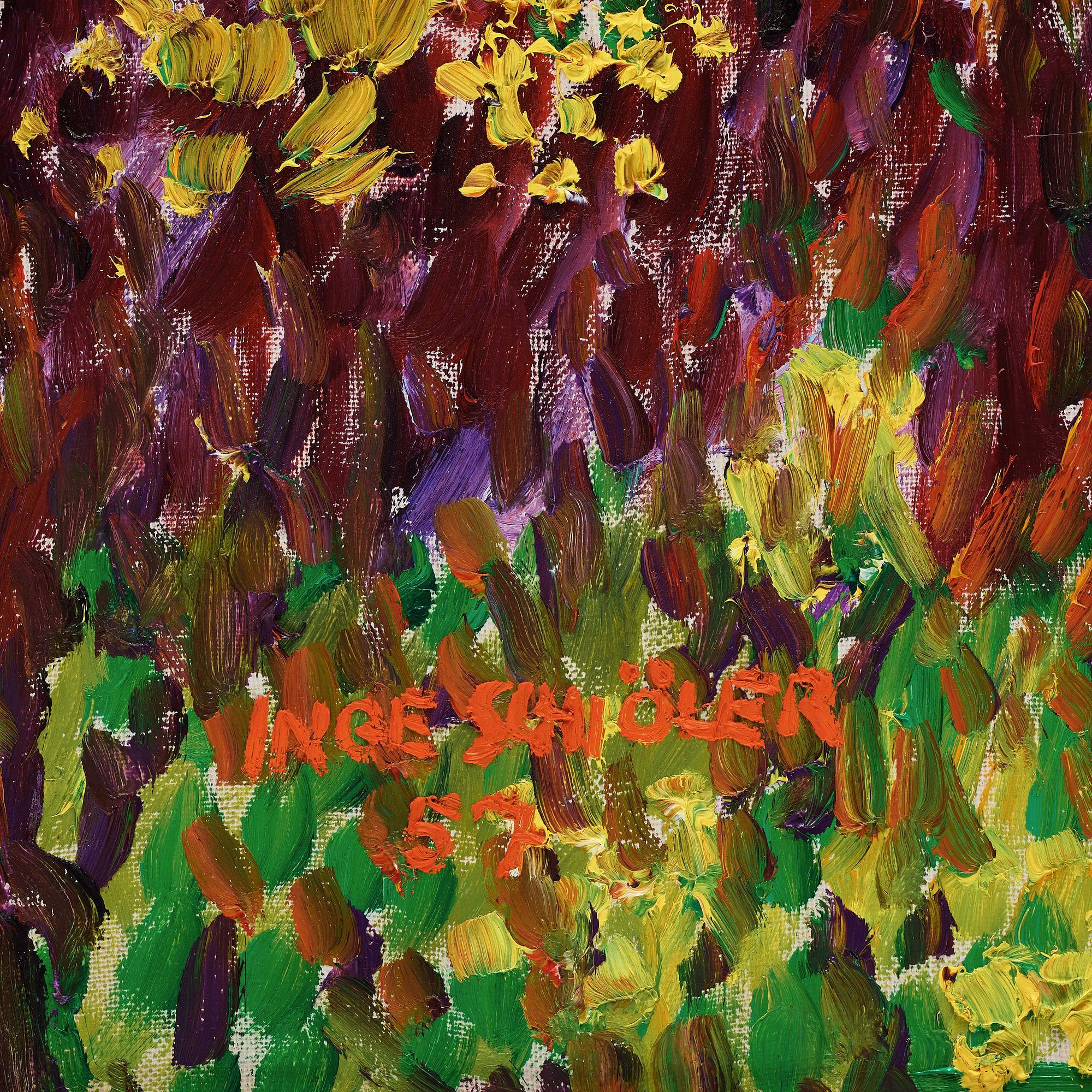 Inge Schiöler, Flowering hill.