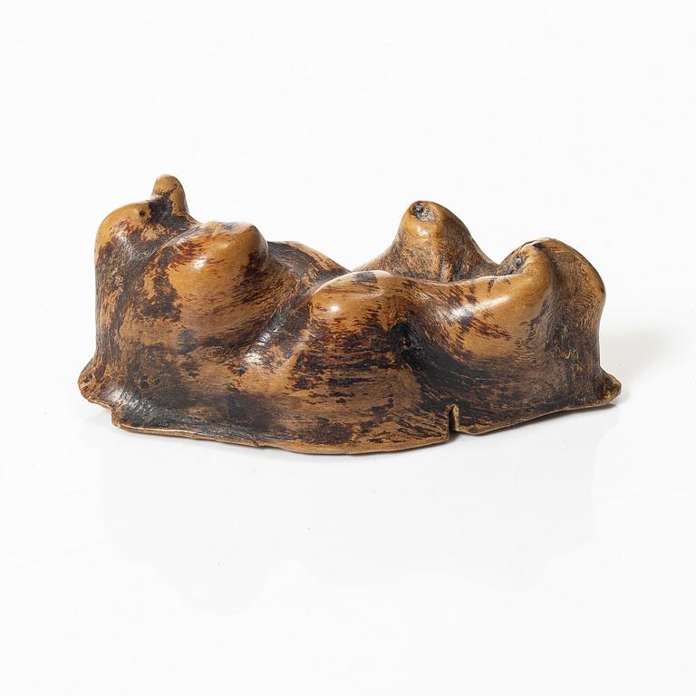 Träföremål, sex stycken, 1700 - 1800-tal.
