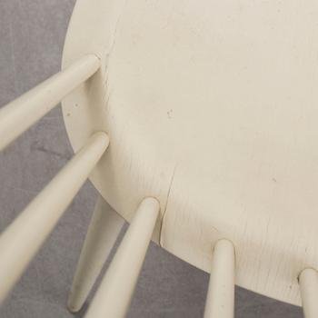 A second half of the 20th century 'mademoiselle' chair by Ilmari Tapiovaara.