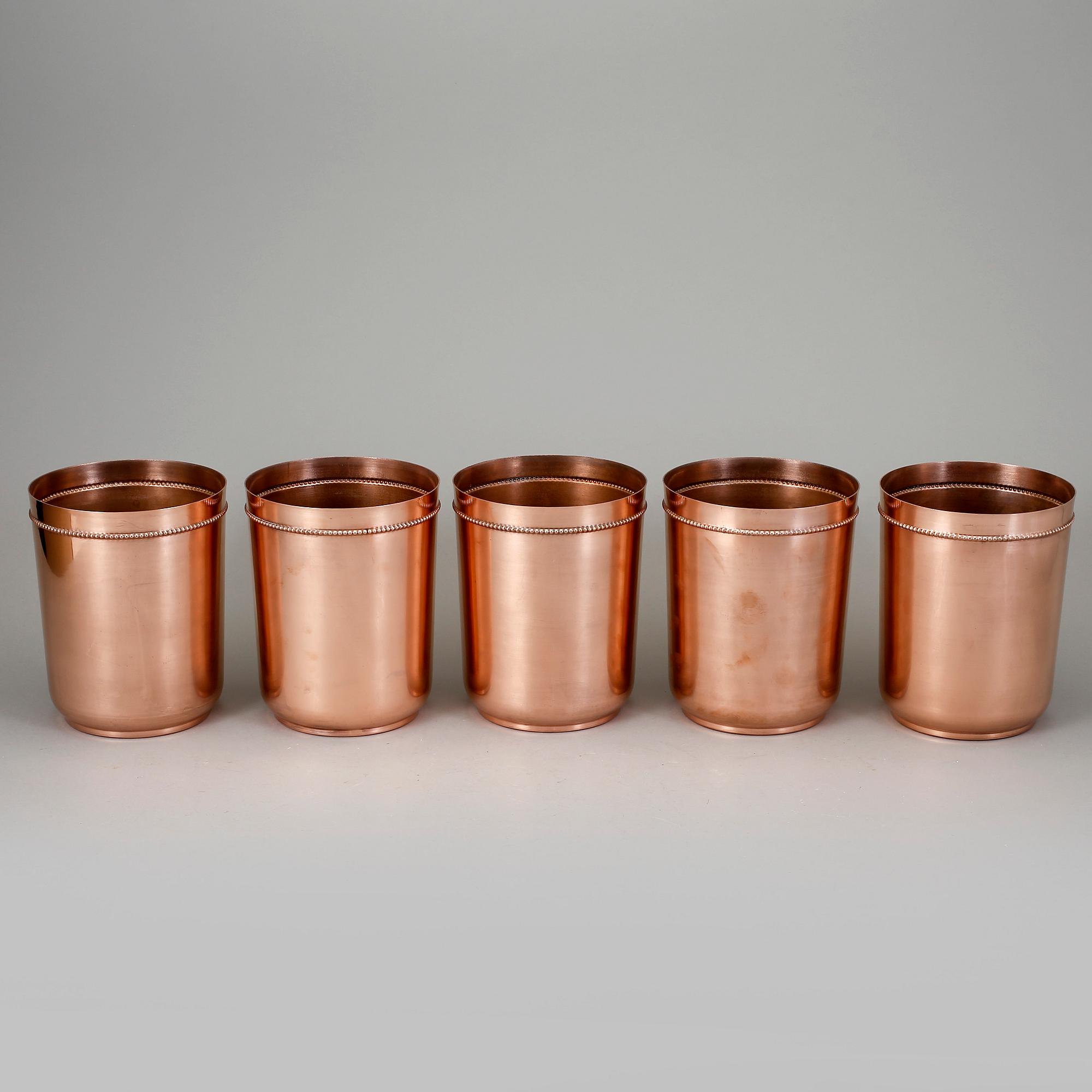 VINKYLARE / YTTERFODER, 5st koppar, 2000-tal.