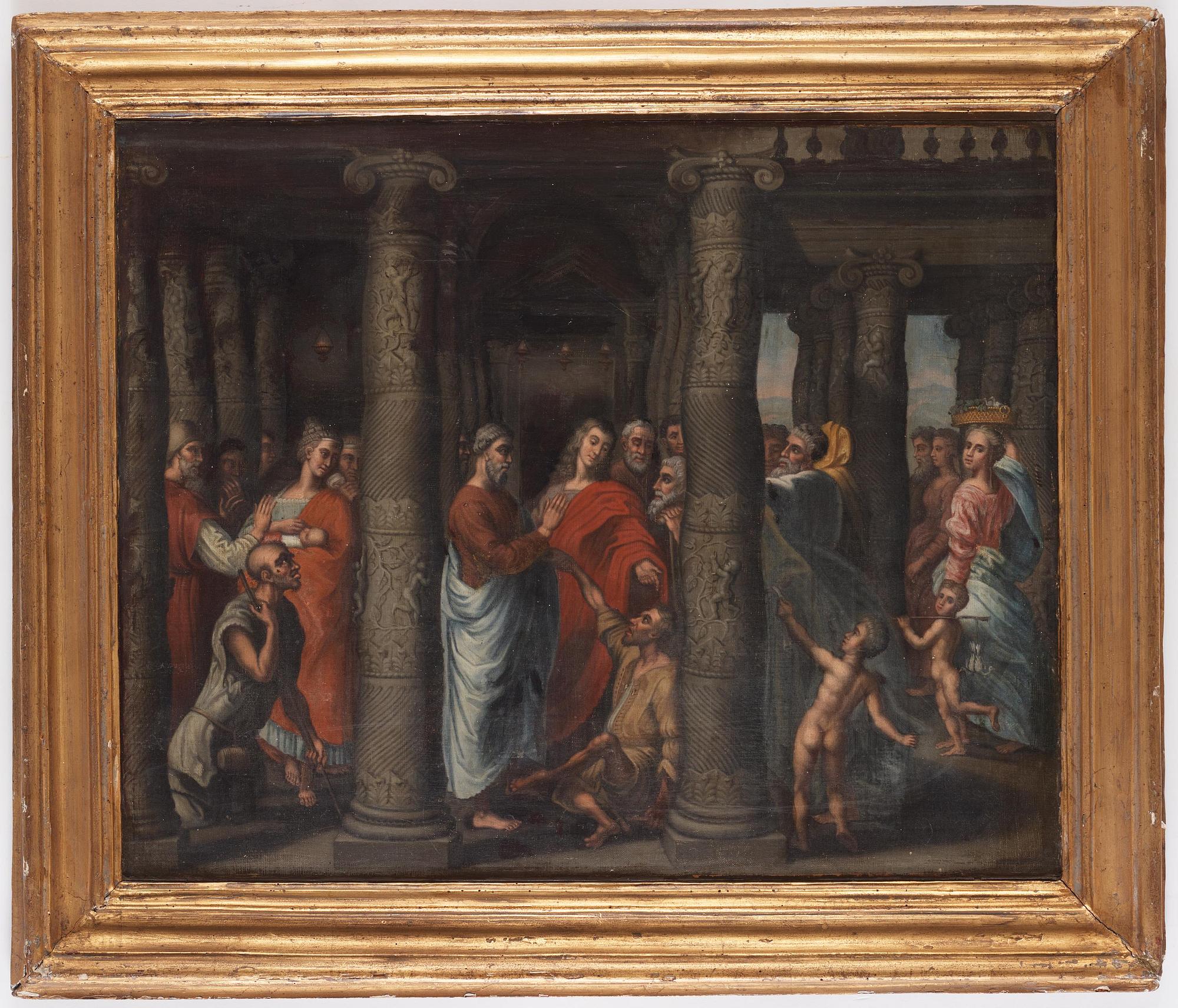 Rafael, after, The lame man, after Raphael's frescoes in the Vatican.