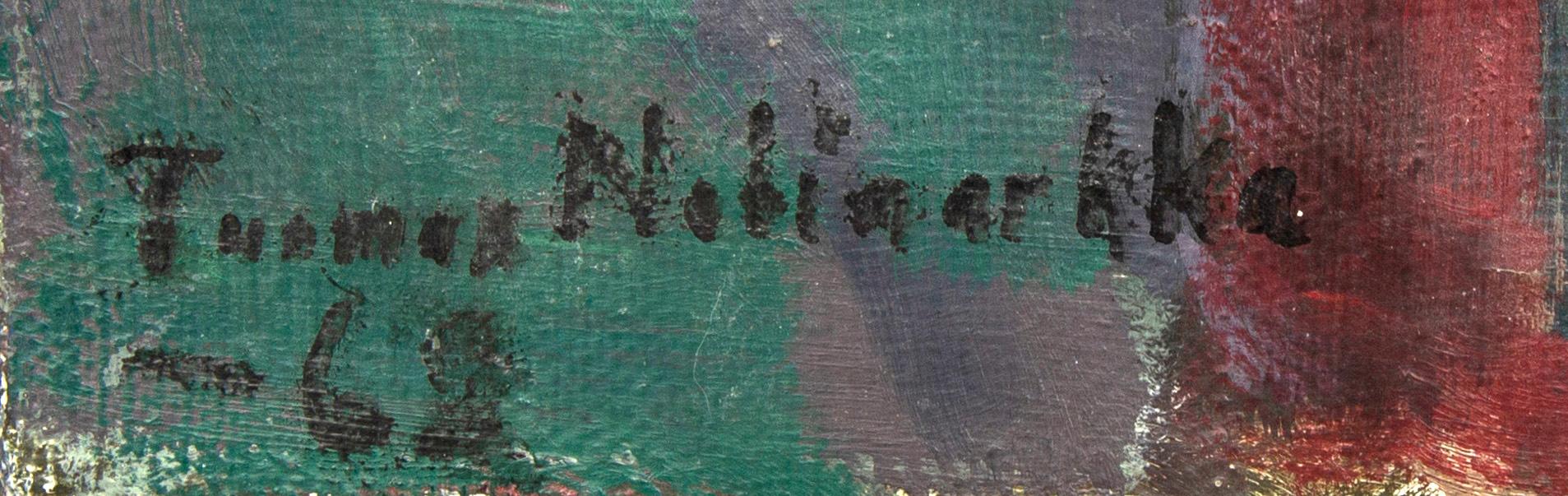 Tuomas Nelimarkka, a signed and dated oil on canvas.