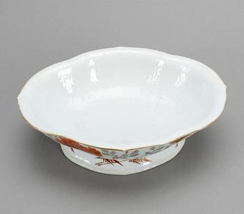 SKÅL, porslin, Kina, sen Qing dynasti, 1800-tal.