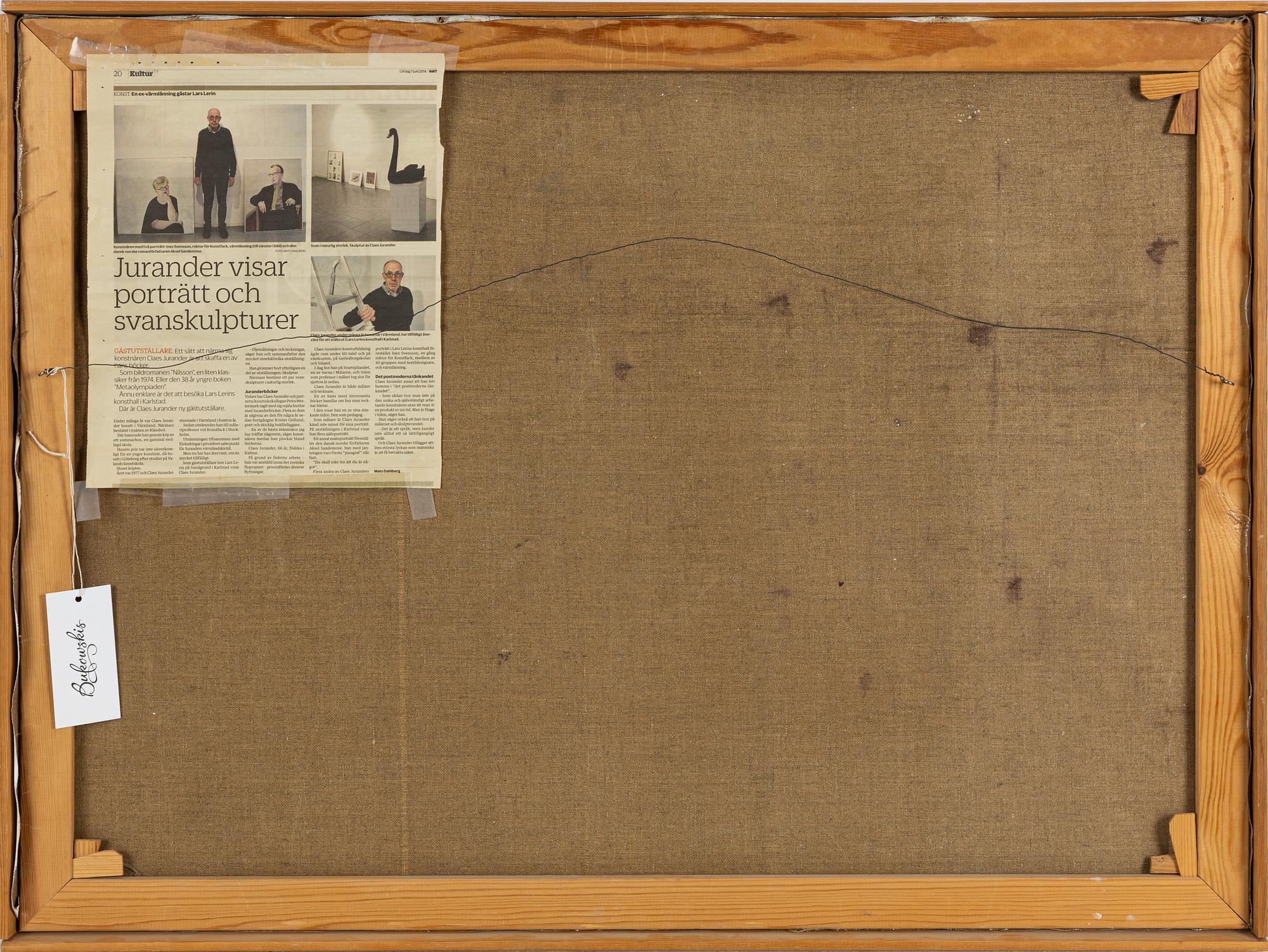 Claes Jurander, Vinterlandskap i Klässbo.