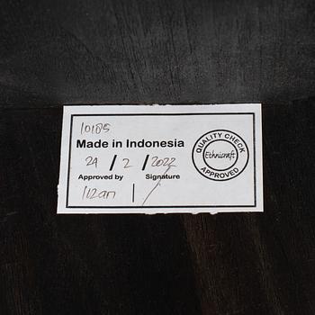 Alain van Havre, side table, 'Oblic', Ethnicraft, Belgium, contemporary.