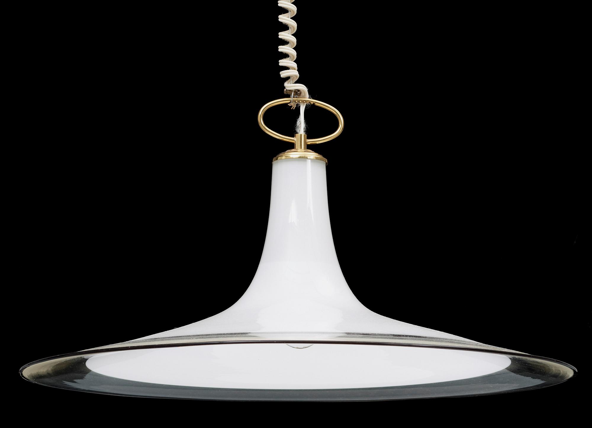 TAKLAMPA, Murano, 1900-talets andra hälft.