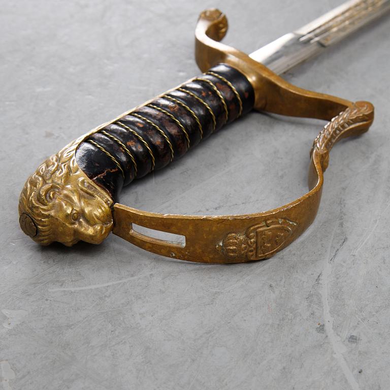 A Swedish infantry officer's sword 1899 pattern.