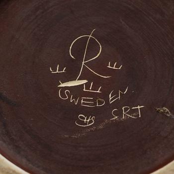 VAS, KANNA SAMT SKÅL, stengods, Carl Harry Stålhane, Rörstrand.