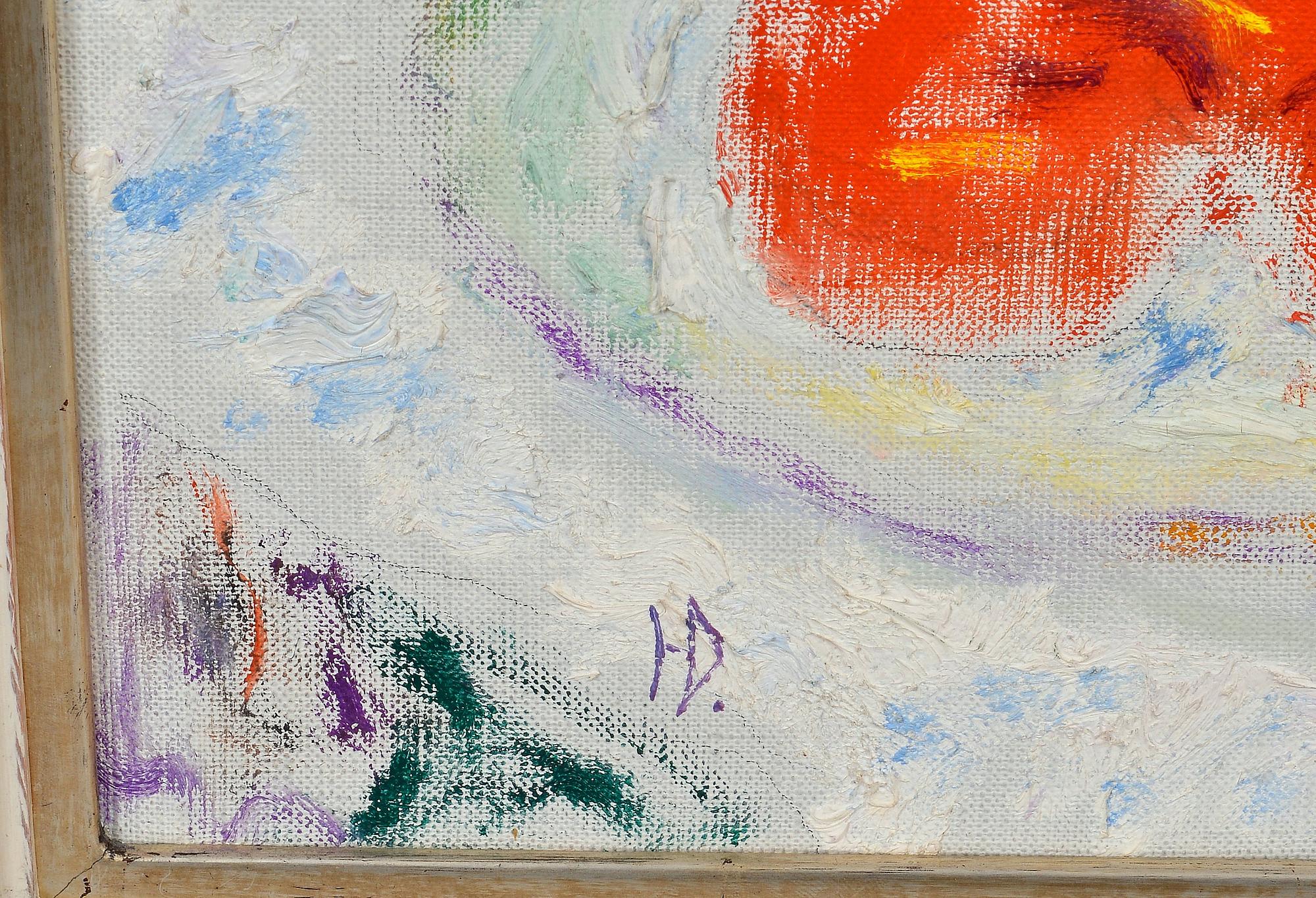 Helge Dahlman, "STILLEBEN MED TOMATER".