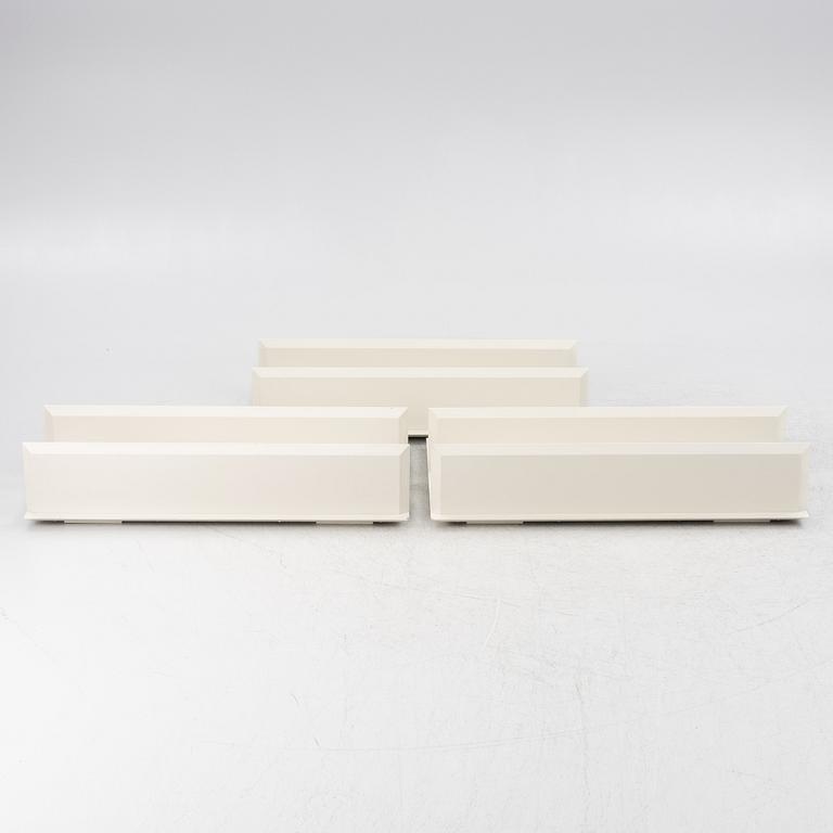 Ulla Christiansson, bookcases, three sections, "Trippo", Karl Andersson & Söner, Huskvarna.