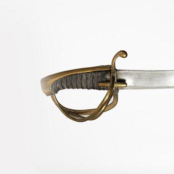 Sabel, svensk, m/1814, med balja.