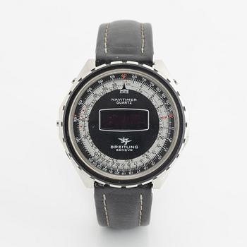 Breitling, Geneve, Navitimer, LED, wristwatch, 48,5 mm.