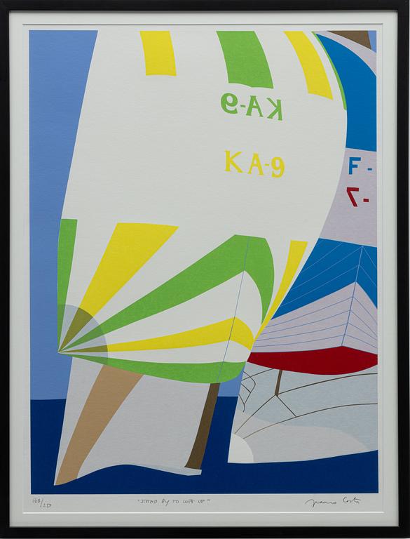 Franco Costa, "Stand by to luff up".