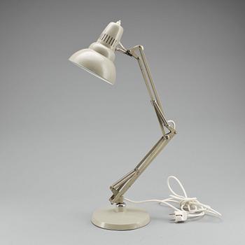 BORDSLAMPA, 1900-talets andra hälft.