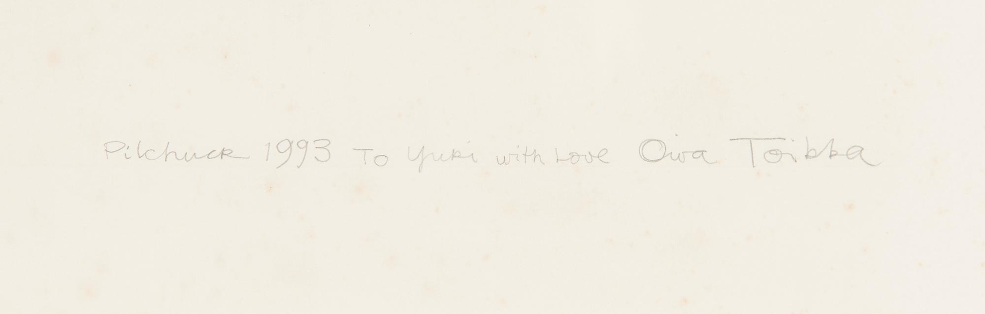 Oiva Toikka, En skiss av landskapet.