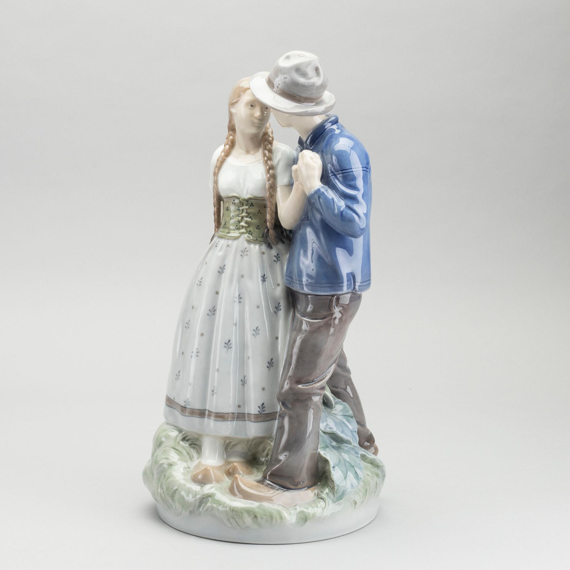 FIGURIN, porslin, Royal Copenhagen.