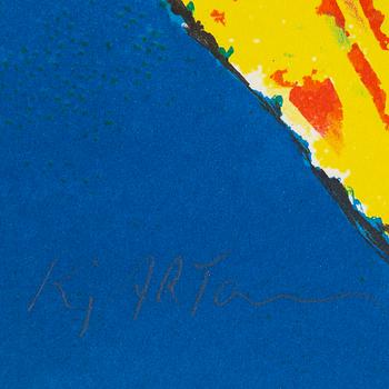 KJARTAN SLETTEMARK, lithogrpags in colours, signed 110/250, 110/250.