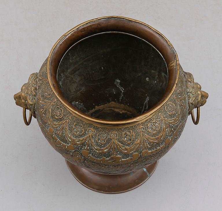YTTERFODER, mässing och koppar, 1800-tal.